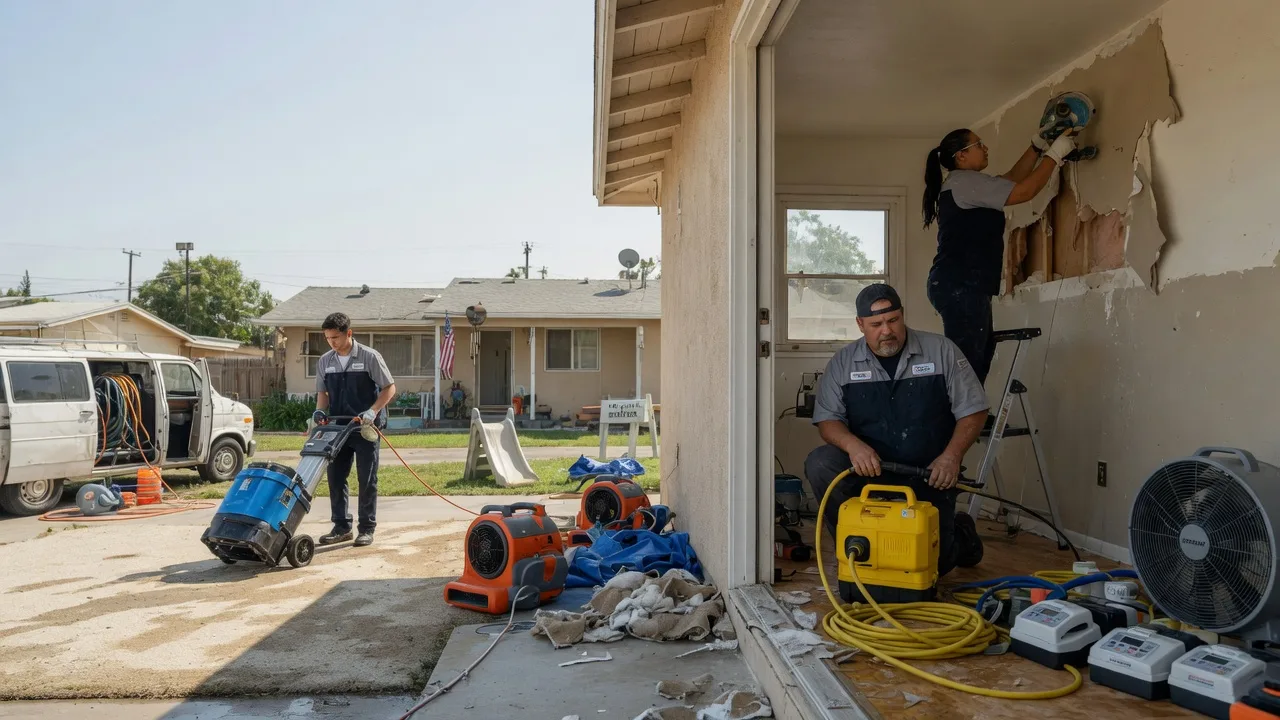 Water Damage Restoration in Georgetown, CA near me